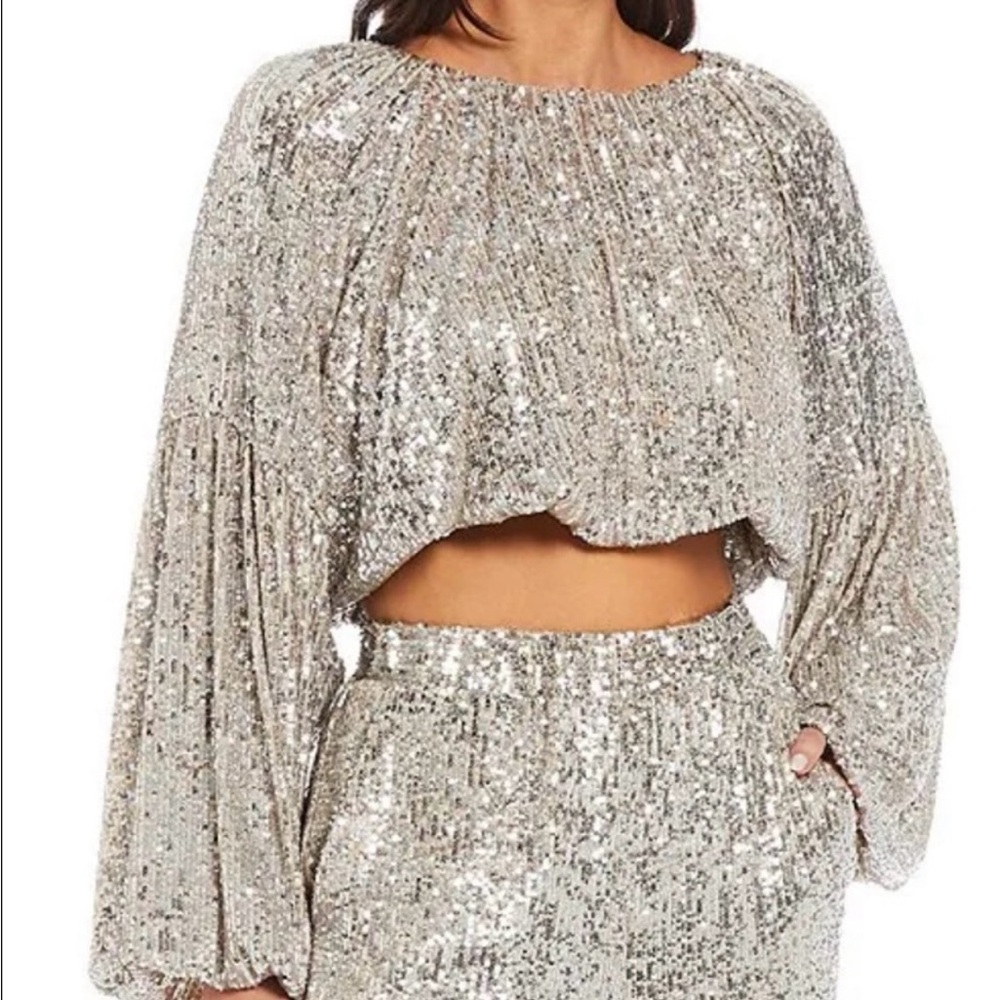 Sequin blouse Gianni bini